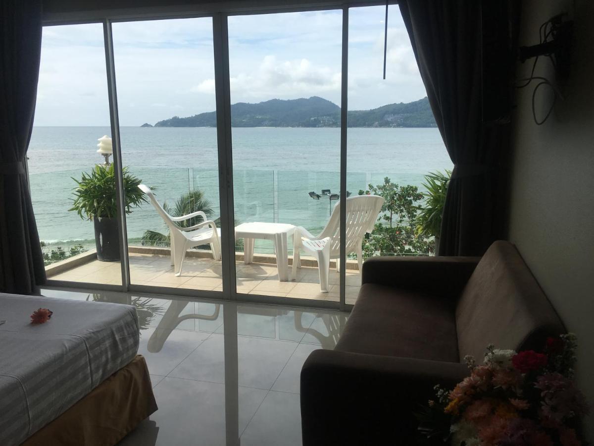 The Front Hotel And Apartments Patong Bagian luar foto