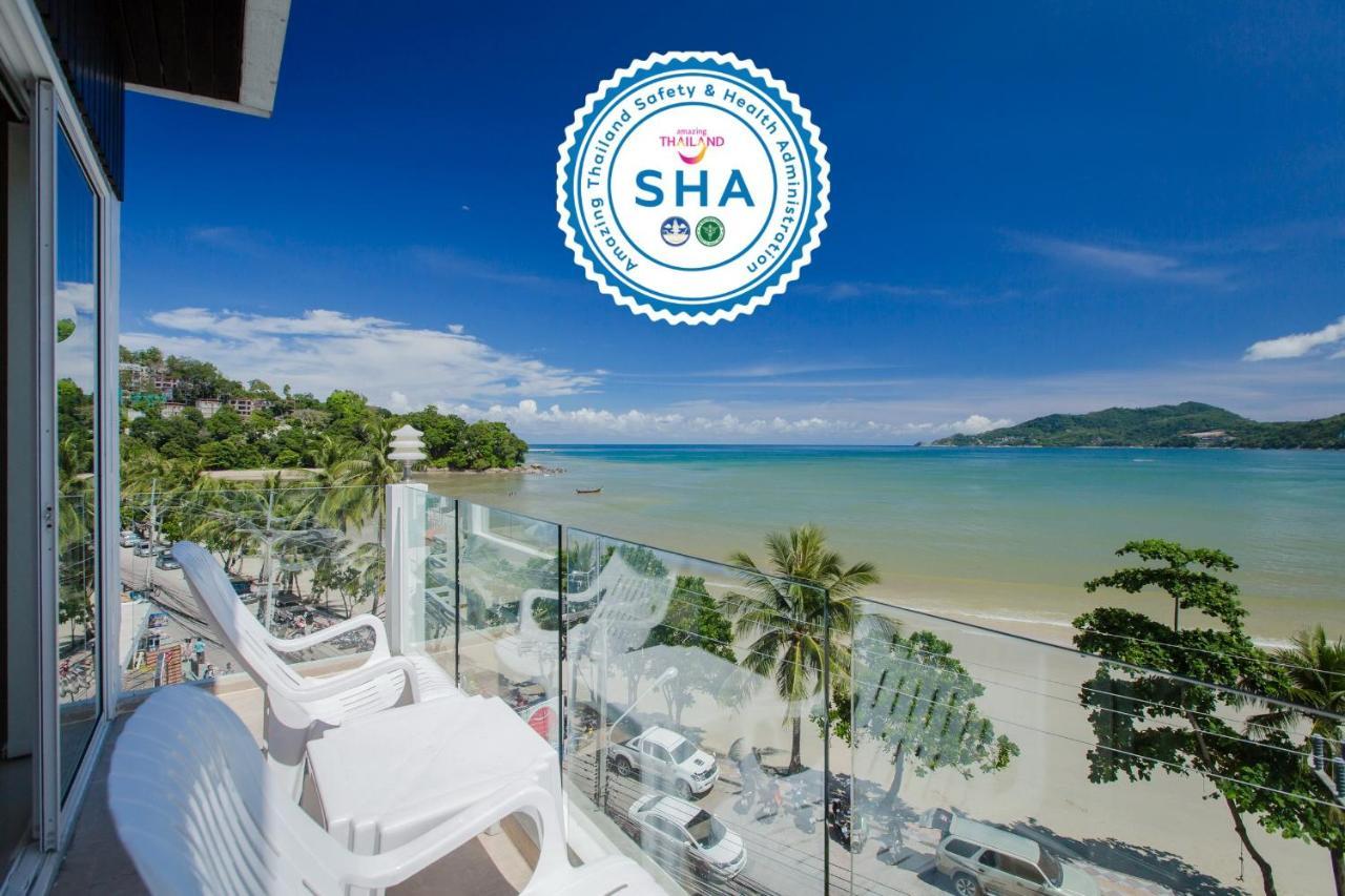 The Front Hotel And Apartments Patong Bagian luar foto