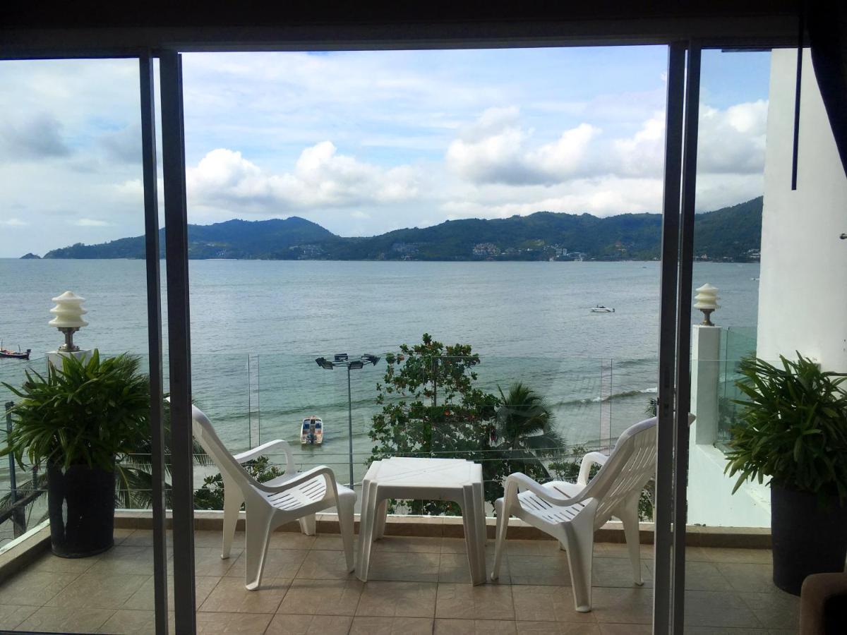 The Front Hotel And Apartments Patong Bagian luar foto